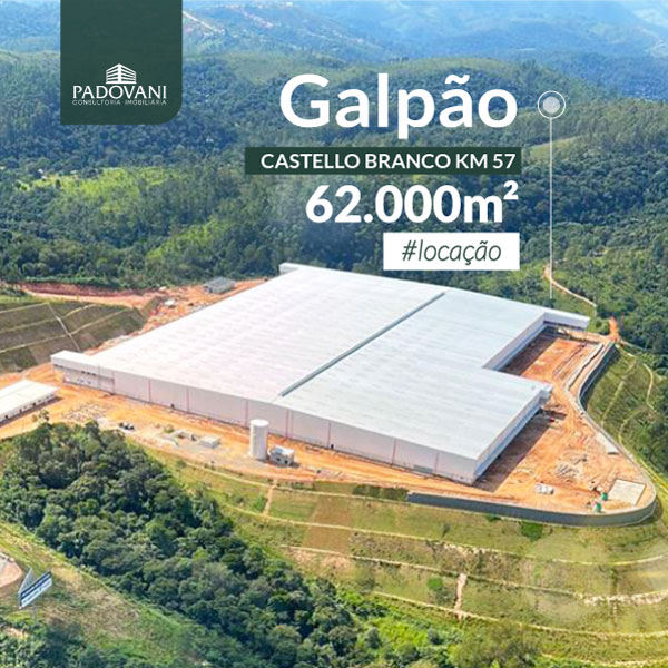 Padovani Consultoria Imobiliária - Galpão Km 57 - 62.000m